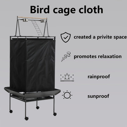 Magnetic Bird Cage Cover Windproof Warm Shield