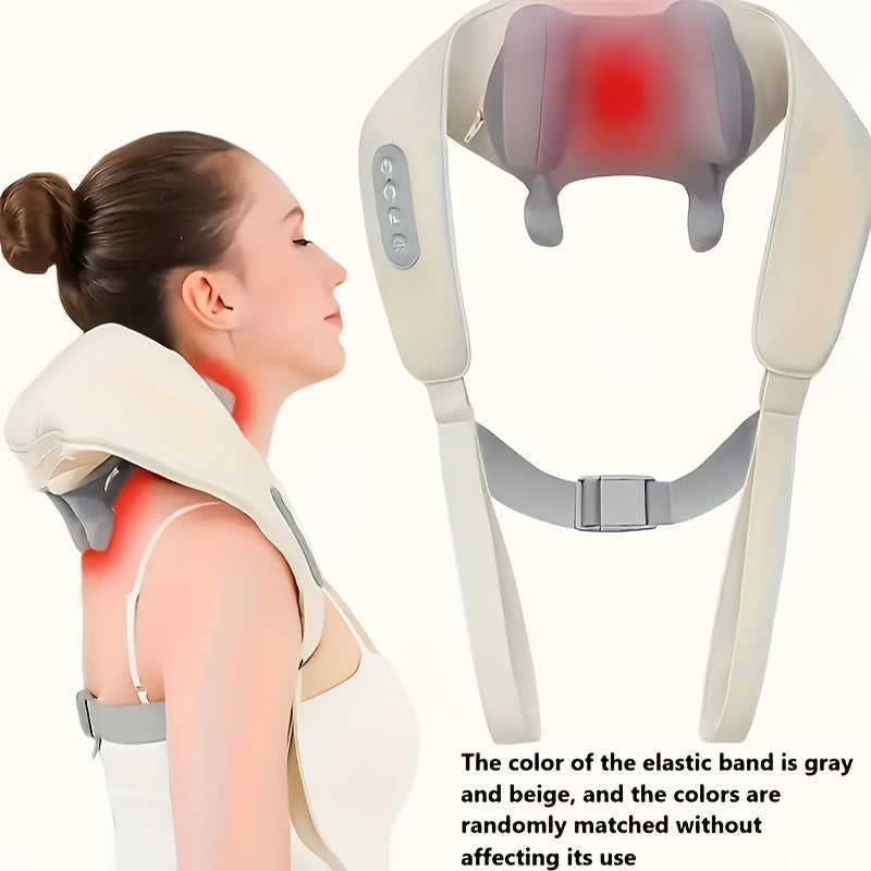 Wireless Neck & Shoulder Massager with Heat