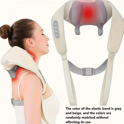 Wireless Neck & Shoulder Massager with Heat