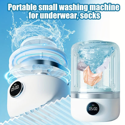Portable Mini Rechargeable Washing Machine
