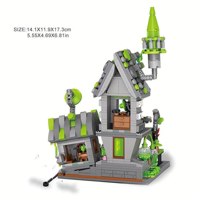 Halloween Wild Zombie Hut Mini Building Blocks