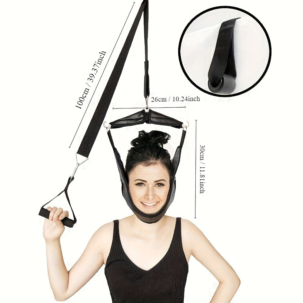 Neck Traction Massager  Device – Cervical Decompression(Black)
