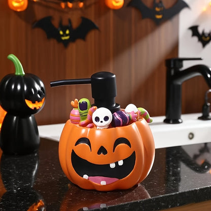 Pumpkin Resin Soap Dispenser Freestanding
