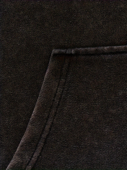 Vintage Washed Streetwear Hoodie