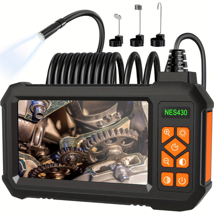 Borescope Camera with Light & Screen (1080P HD)