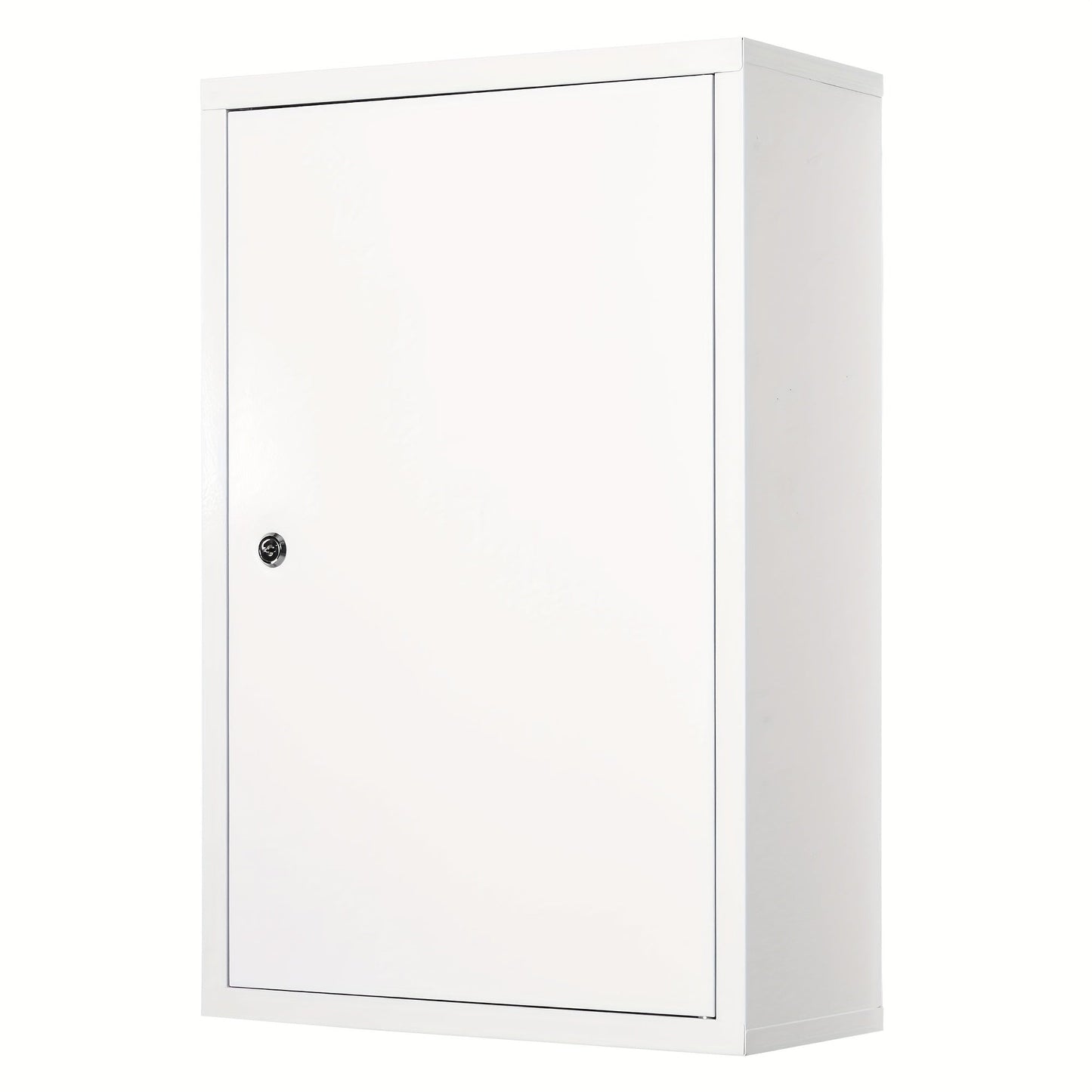 3-Tier Wall-Mounted Metal Medicine Cabinet