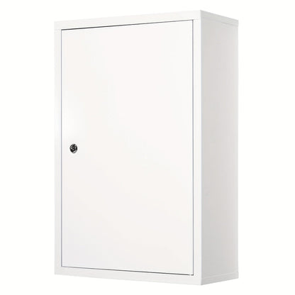 3-Tier Wall-Mounted Metal Medicine Cabinet