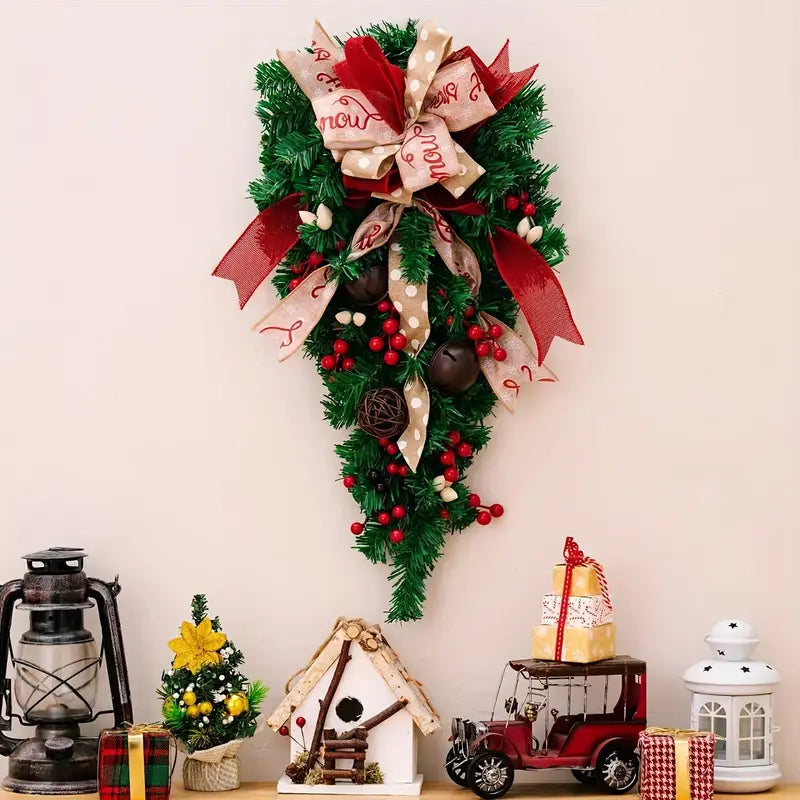 Joyful Door Adornments: Festive Christmas Ornaments