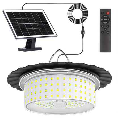 Solar Shed Light with Remote Control (244 LED)