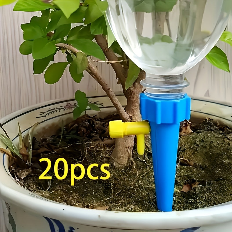 Adjustable Flow Plant Watering Drippers