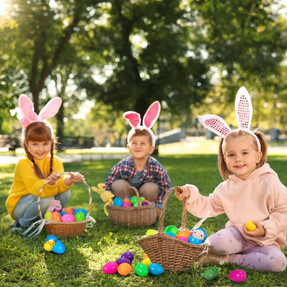 Set of 24 Pre-Filled Easter Eggs with Squishy Toys