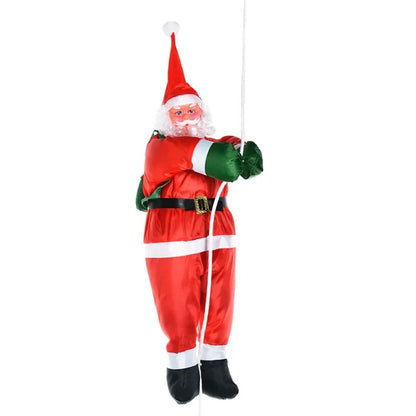 Climbing Santa Claus Christmas Tree Ornament