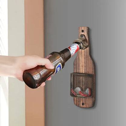 Industrial Style Beer Bottle Opener - Multi-functional Wall Decoration Pendant