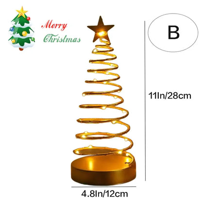 Radiant Christmas: Crystal Tree Nightlight