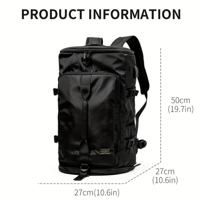Travel Sports Backpack with Shoe Compartment