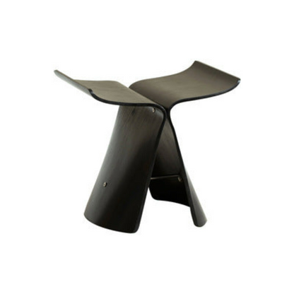 Stool Ins Danish Butterfly Chair Stool(Black)