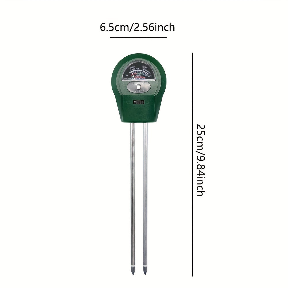 3-in-1 High-Precision Soil pH and Moisture Meter