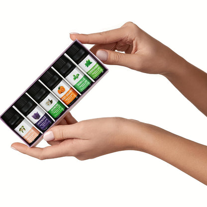 Aromatherapy Glass Bottles Essential Oil Set of 6