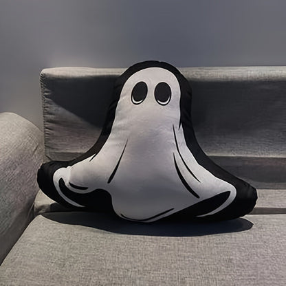 Halloween Ghost Plush Pillow - Cute 3D Print Decorative Throw Pillow