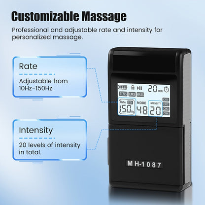 Digital 4-Channel TENS EMS Muscle Stimulator