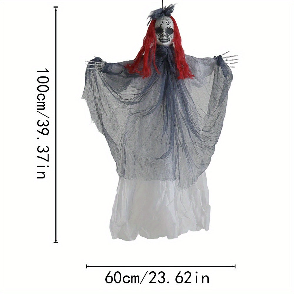 Halloween Red Haired Ghost Doll Set