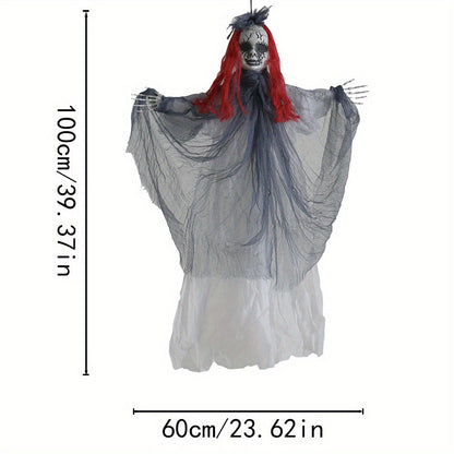 Halloween Red Haired Ghost Doll Set