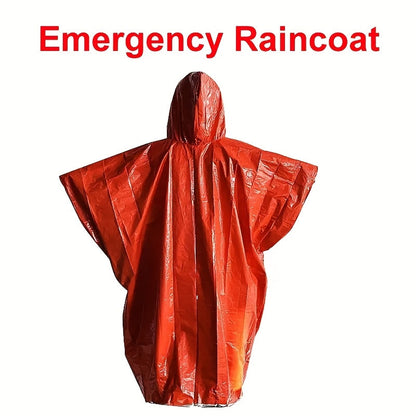 Outdoor Survival Camping Tent & Blanket Set (4 pcs)