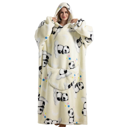 Cozy Wearable Blanket Hoodie