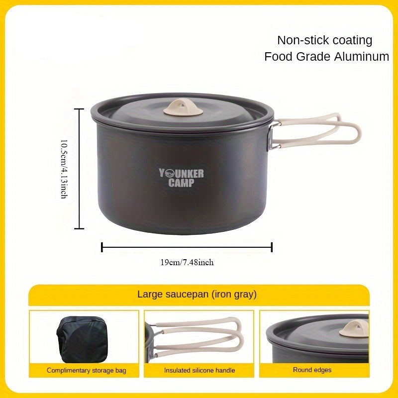 Outdoor Camping Cookware Set (12 pcs)