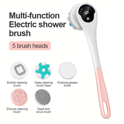 Electric Back Scrubber USB Rechargeable Body Brush