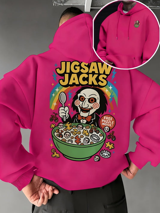 Jigsaw Clown Velvet Hoodie