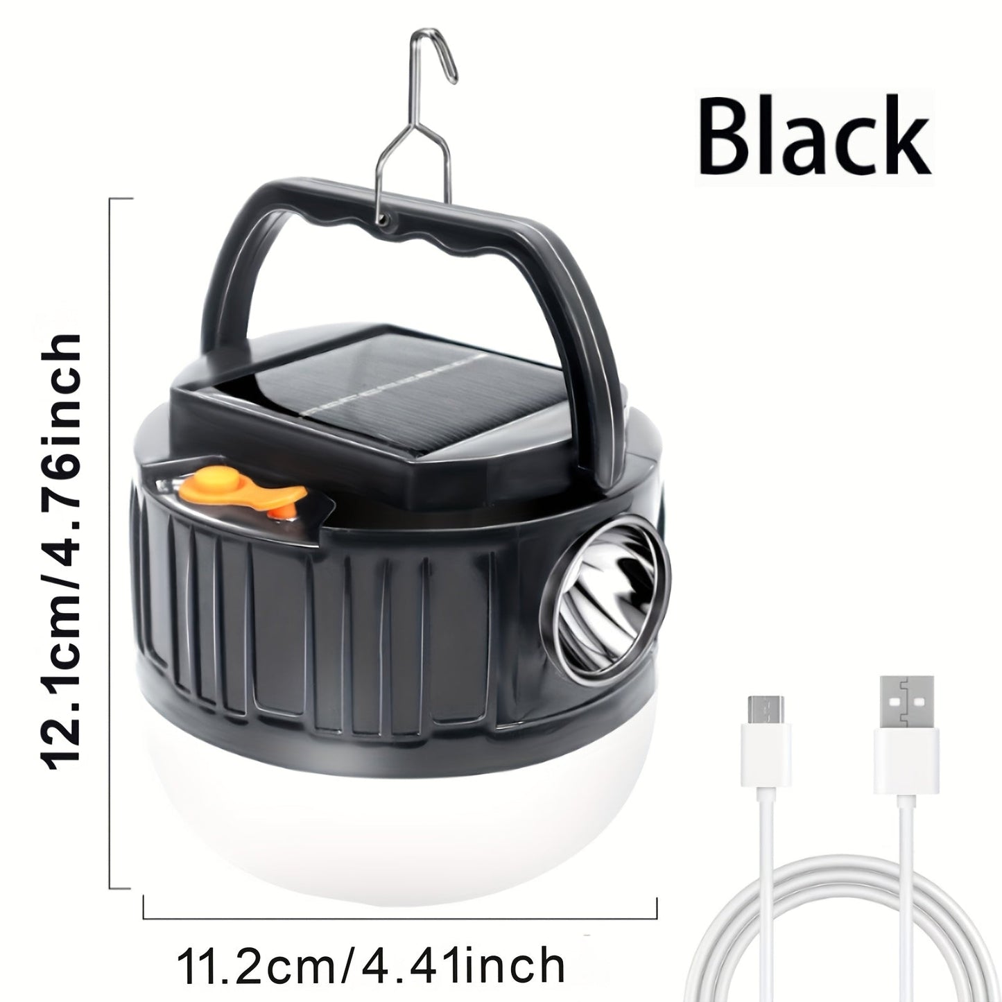 Solar Rechargeable Camping Light Outdoor LED Lamp