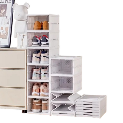 Foldable Shoe Organizer Box