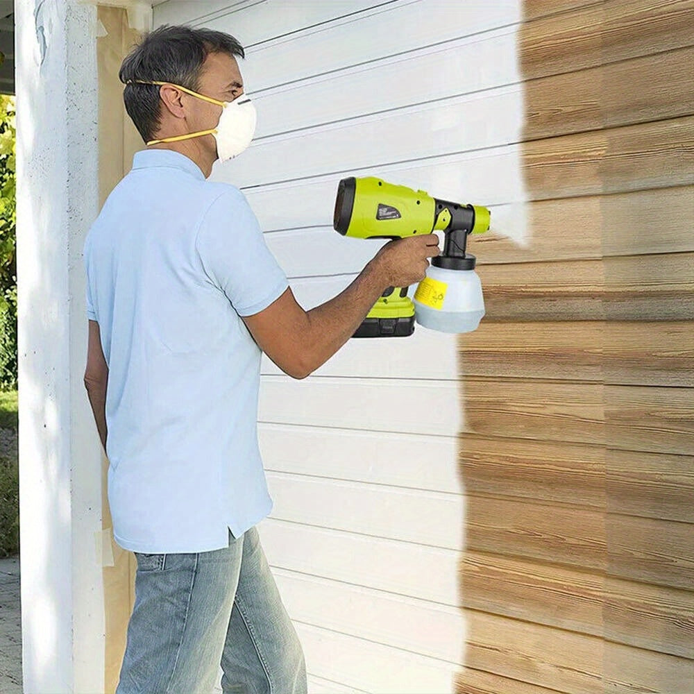 Cordless Paint Sprayer Gun with 1000ml