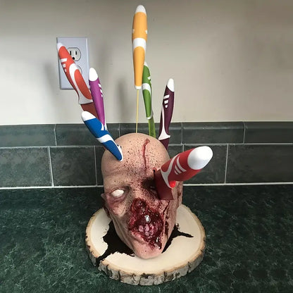Wickedly Sharp: Halloween Knife Holder