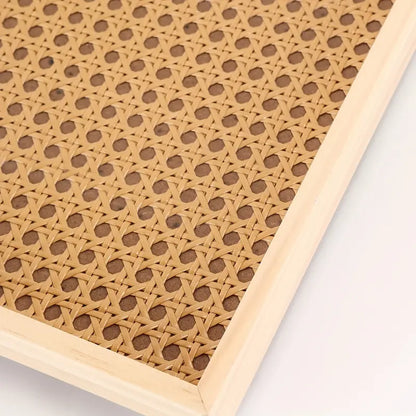 Create a cozy nook with the Solid Rattan Side Table, a testament to craftsmanship