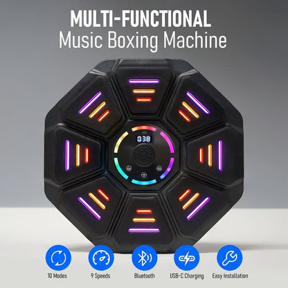 Boxing Target with LED & Gloves