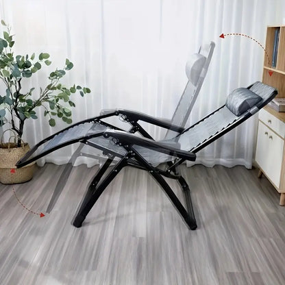 Foldable Lounge Chair for Adults - Camping Essential