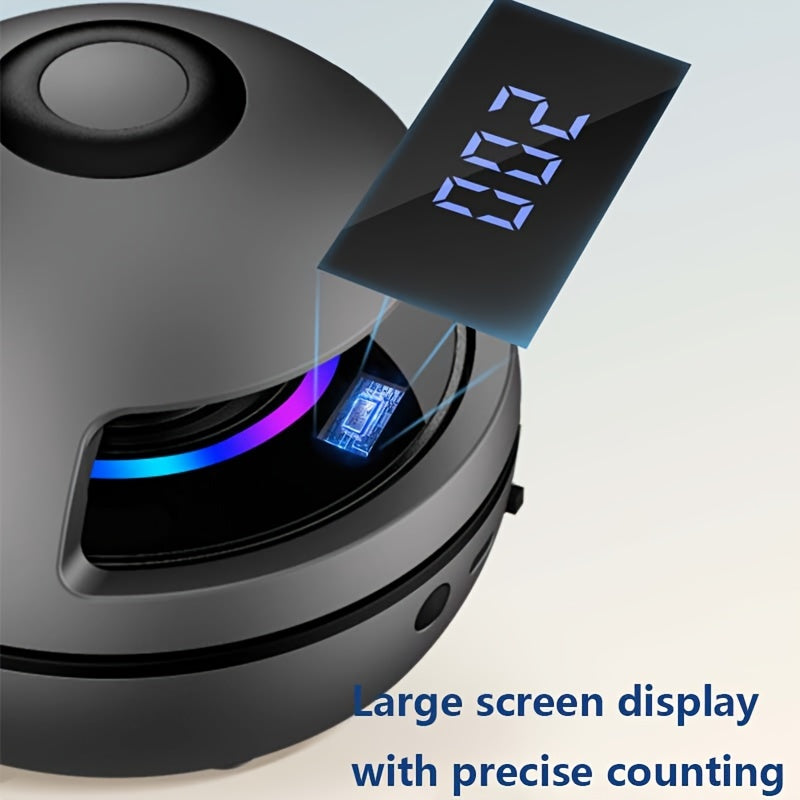 Smart Wireless Jump Rope with Music - Black