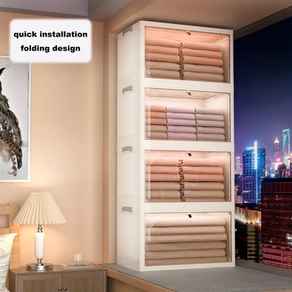 Unfold the future of storage: our durable folding plastic box