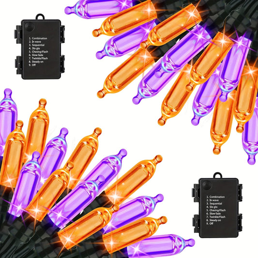 50LEDs 500cm Halloween String Lights (2pcs)