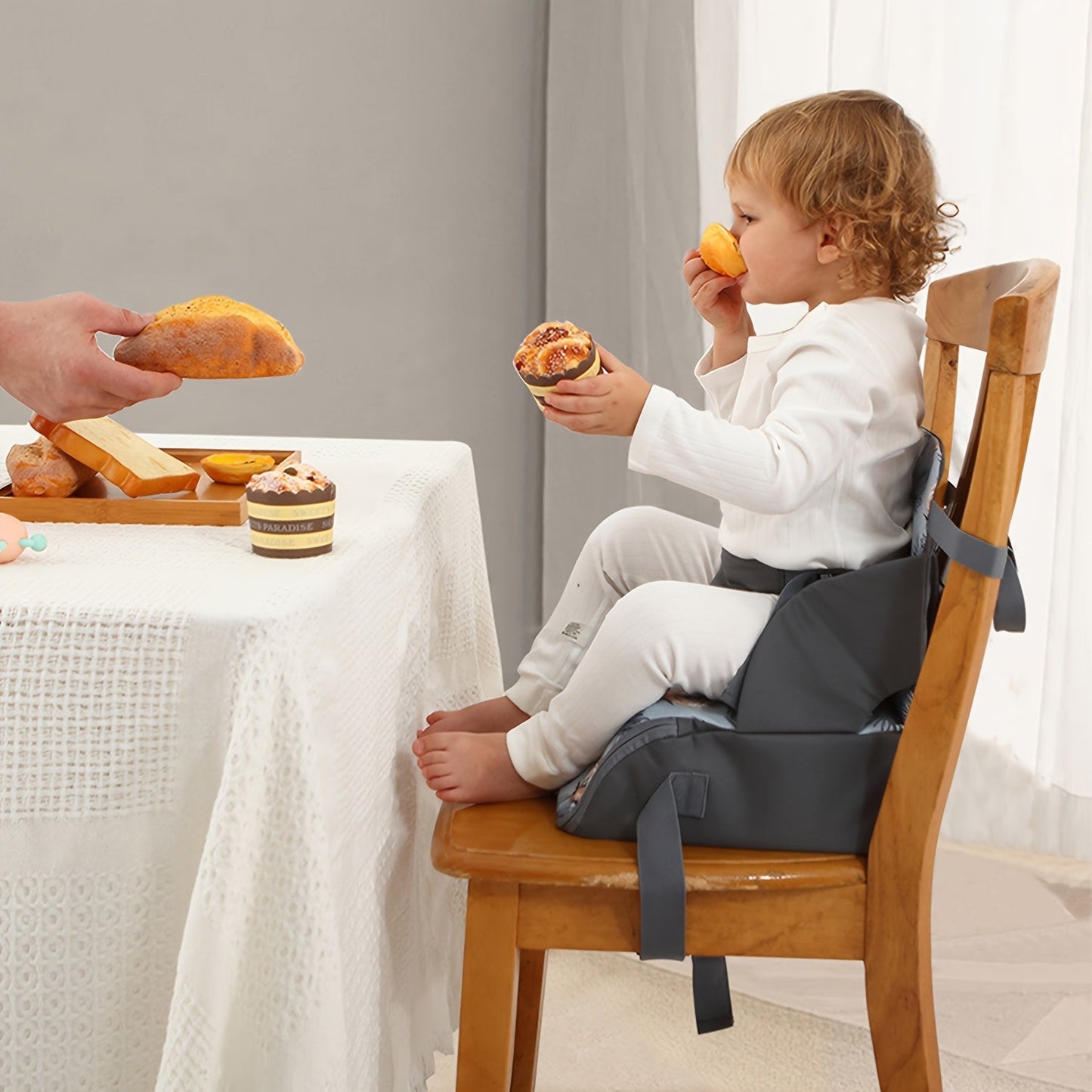 Portable Kids Dining Booster Cushion