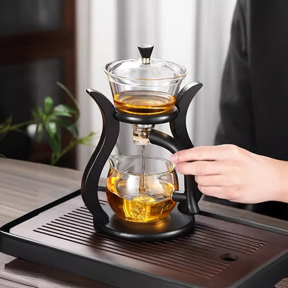 Lazy Kung Fu Glass Teapot Set with Infuser