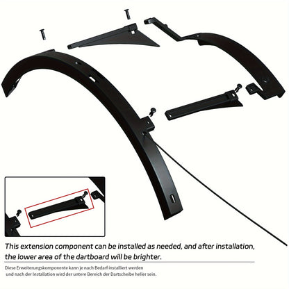 Dart Board Lighting Soft Head Game Accessory