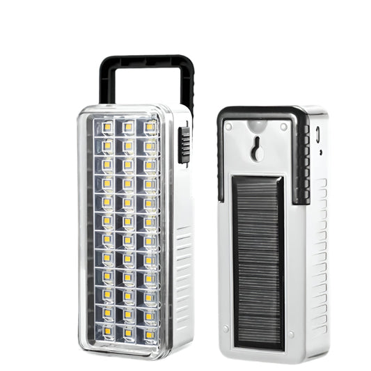Solar Rechargeable LED Lantern with USB Charging