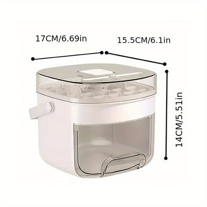 48-Grid Ice Cube Tray with Lid