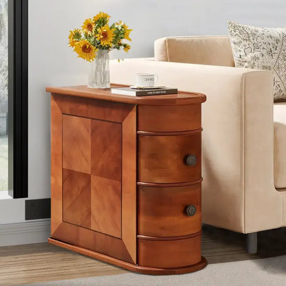 Vintage-Style End Table