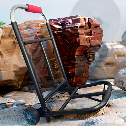 Foldable Hand Truck Cart with Adjustable Height