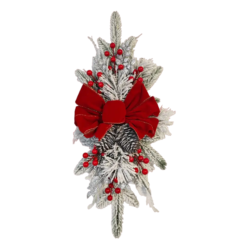 Crafted Christmas Charms: Unique Hand-Woven Wreaths