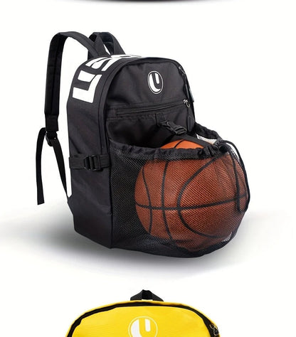 Youth Basketball Backpack Large Capacity Travel Bag